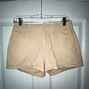 forever 21 khaki shorts size xs